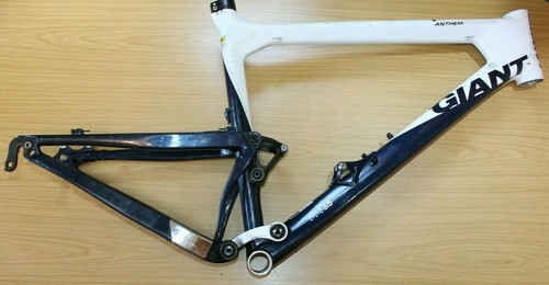 Full Suspension Carbon Retro Bike Frame 