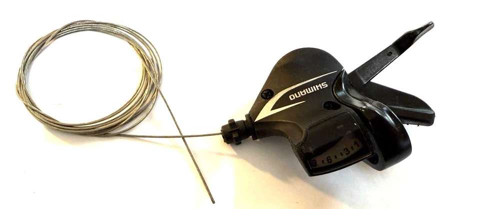 Palanca de cambios derecha Shimano Acera SL-M360 8 velocidades Rapidfire Plus con cable nueva Foto 2 de 4