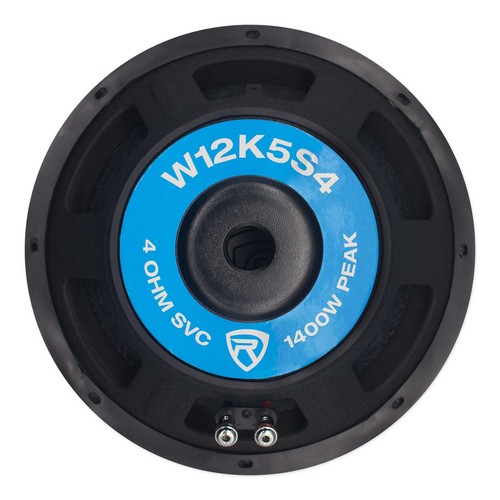 Rockville K5 W12K5S4 1400 Watt 4 Ohm Car Audio Subwoofer Sub 350w RMS CEA Rated! - 第 7/10 張圖片