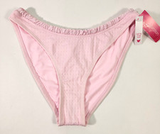 Xhilaration Bikini Bottoms L (8-10) Pink Text...