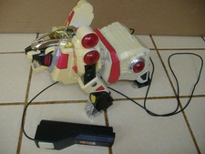 Power Rangers Electronic WHITE TIGERZORD Loose 8.25in long 6.75in tall  tiger