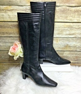 genuine leather tall boots