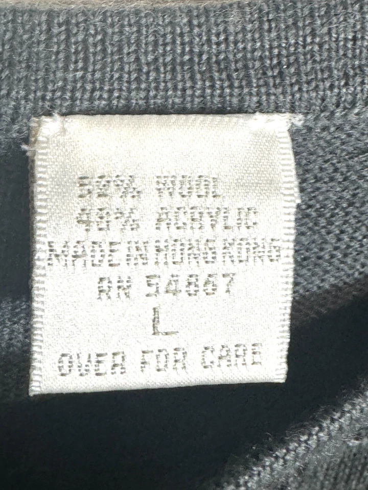 Moda International Wool Blend Sequin Sleeveless Sweater Dress Size Large Women - Image 3 of 4