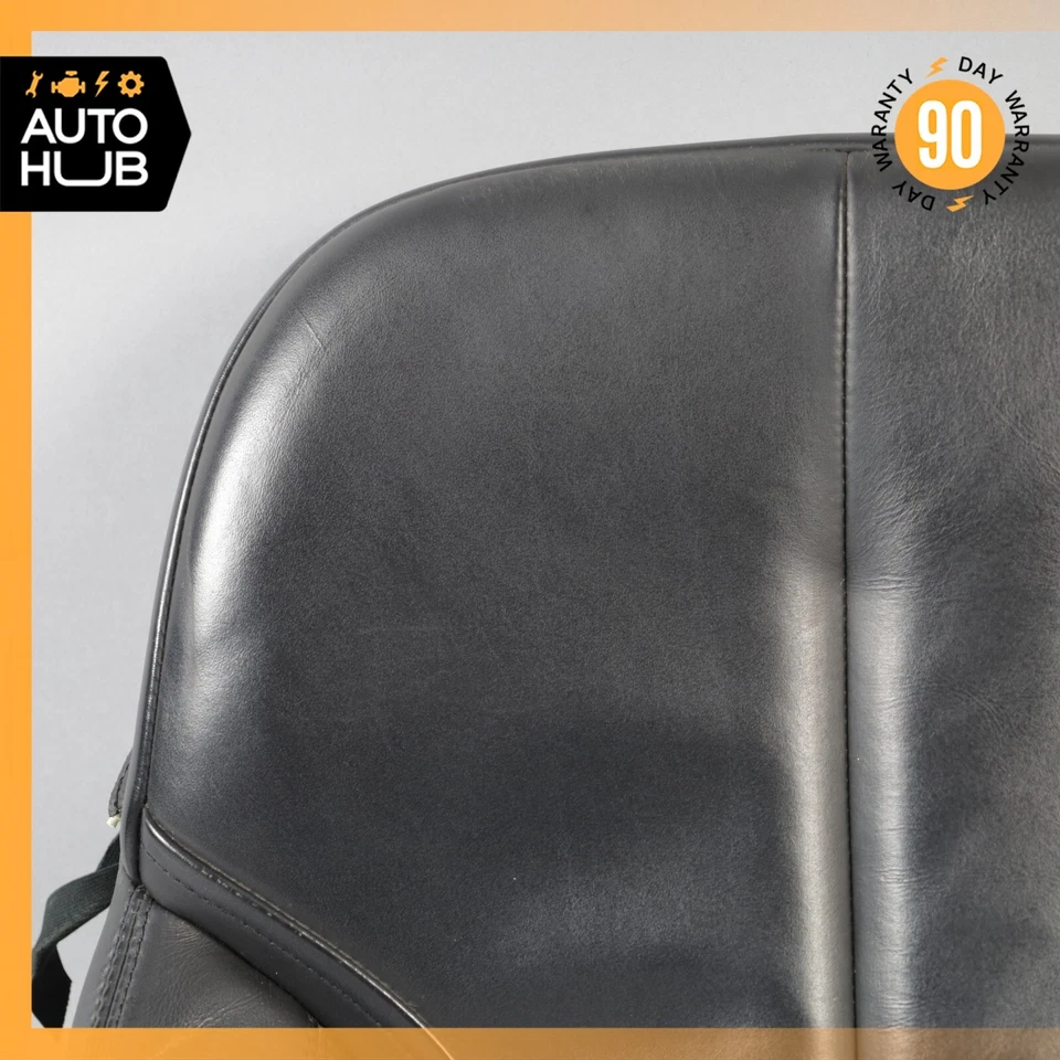 Cojín de asiento superior delantero izquierdo negro OEM BMW F12 650i 640i 12-19 Foto 2 de 4