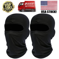 2Pack Cycling Face Mask UV Protection Balaclava Ski Sun Hood Hat for Men Women