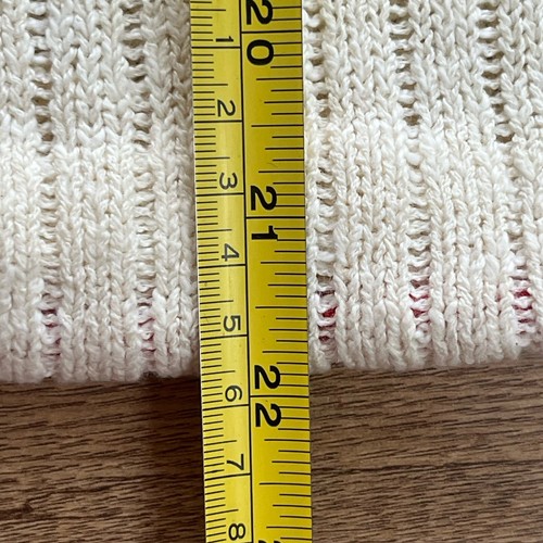 Vintage Mary Quant Designs For London Pride Knit Jumper Cream Orange (8-10) - Picture 9 of 10