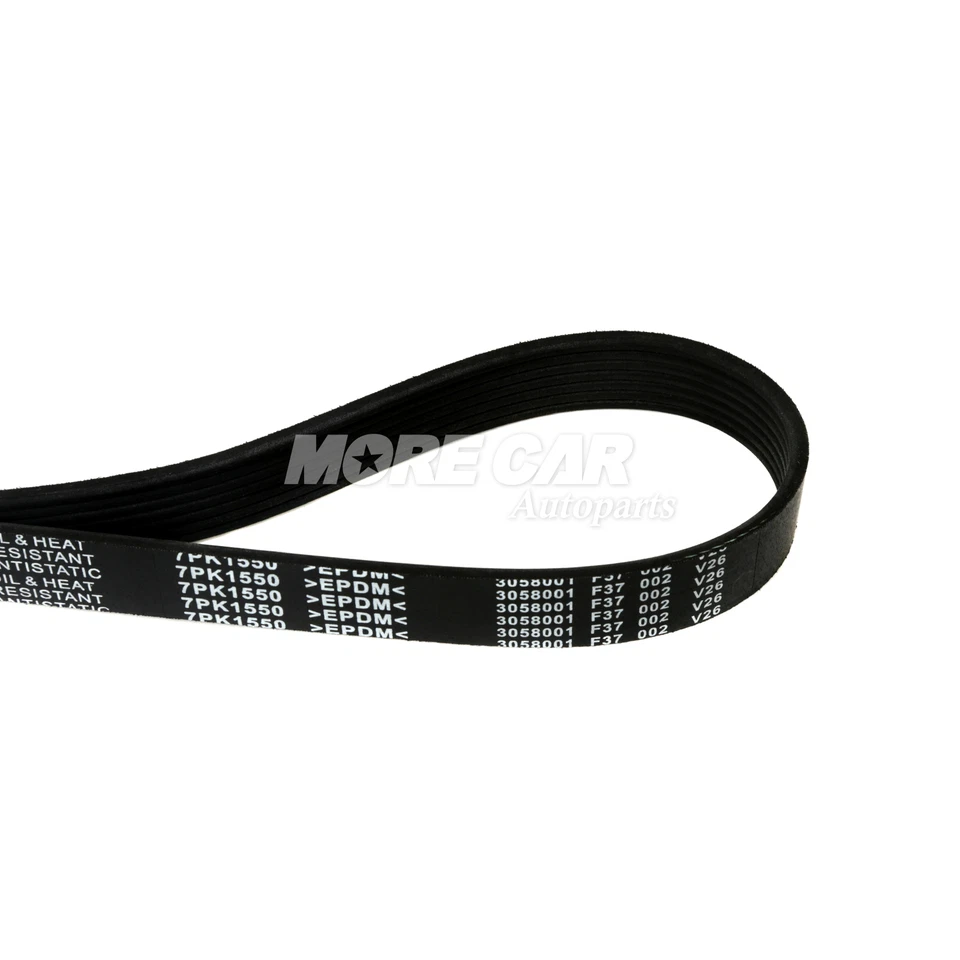 Cinturón serpentino EPDM para Lexus IS350 2006-2008 Toyota RAV4 2,5 L 3,5 L gasolina 7PK1550 Foto 4 de 4