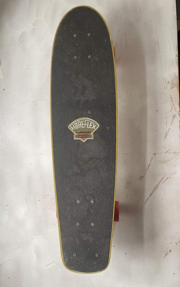 Fibreflex Skateboard Teamrider 70er mit Kryptonics Sammlerstück