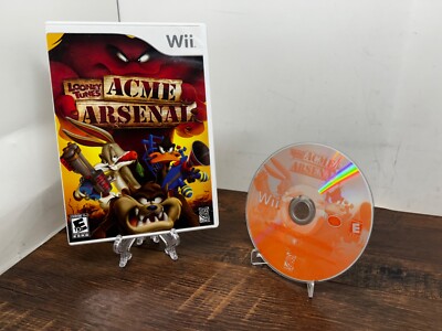 Nintendo Wii Looney Tunes ACME Arsenal Video Game