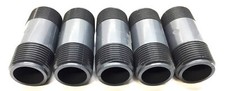 Unbranded 1-1/4" x 3" PVC Nipple SCH 80 Lot of 5 NOS