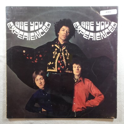 Jimi Hendrix Experience Are You Experienced   Record Album Vinyl LP