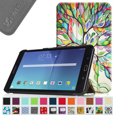 Slim Shell Case Cover Stand for Samsung Galaxy Tab E 8.0 SM-T377 / T375 / T378