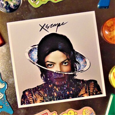 Michael Jackson Music Pop Legend Fridge Magnet Album Cover Xscape