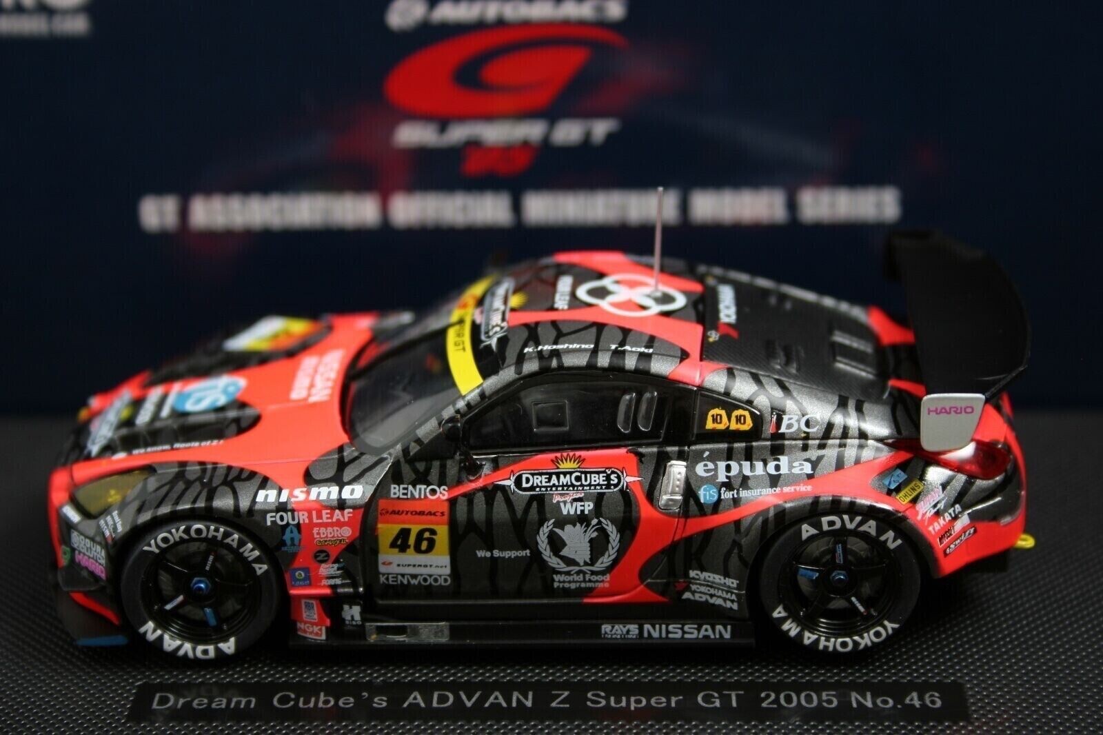 MOTUL PITWORK Z Super GT500 2005 No.22 EBBRO DIECAST 1/43 MOTUL