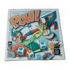 POW! Reiner Knizia-2016 Dice, Card Game,MadeBy GigaMic Sealed-Directions On Pict
