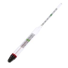 Aquarium Fish Tank Glass Float Hydrometer With Thermometer Salt Marine Fish Tool
