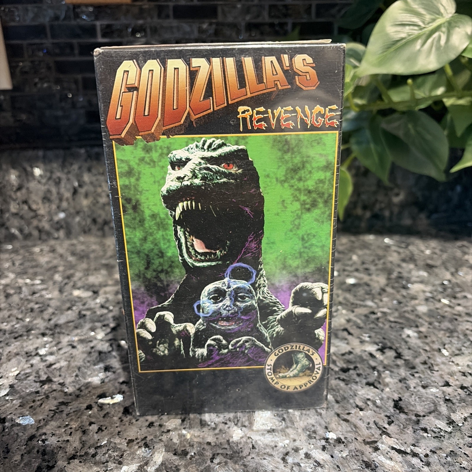 Godzilla's Revenge VHS,1998- Super Rare Factory sealed vintage sci-Fi classic