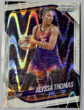 Alyssa Thomas #44 2025 Panini Prizm WNBA WNBA White Seismic Wave 