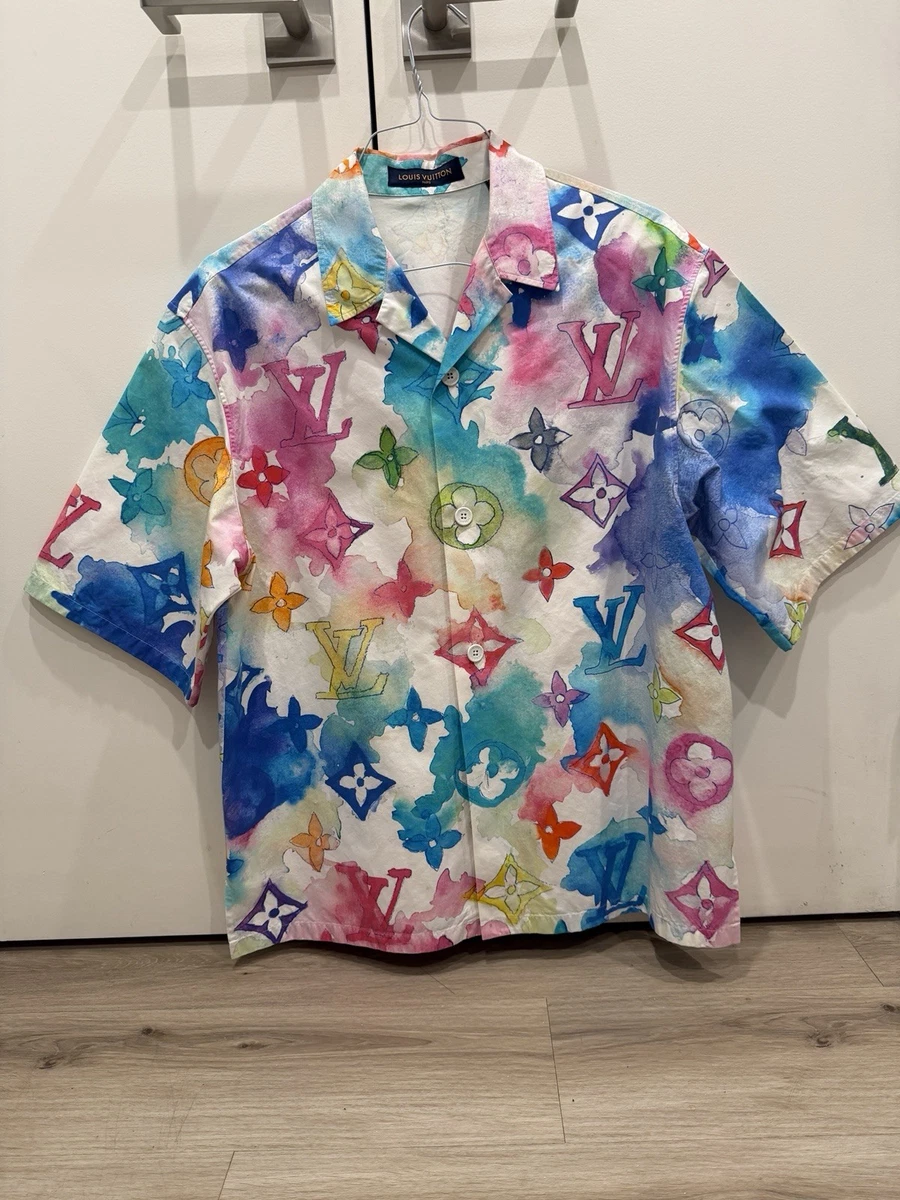 Louis Vuitton Regular Size XL Casual Button-Down Shirts for Men