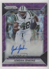 2016 Panini Prizm Rookie Purple Scope 94/99 Jordan Jenkins #RA-JJK Auto 7eo