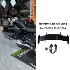No Paint For Bmw K1600b 2018-2026 Rear Tail Wing Spoiler Fairing Adjustable Kits