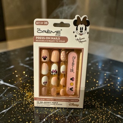 The Creme Shop Minnie Mouse 24 Gel Effect Press On Nails 