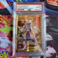 Pokémon TCG XY BREAKthrough Mewtwo EX 164/162 Secret Rare Full Art PSA 10
