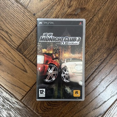 Midnight Club 3 DUB Edition Sony PSP & Booklet - UK PAL 
