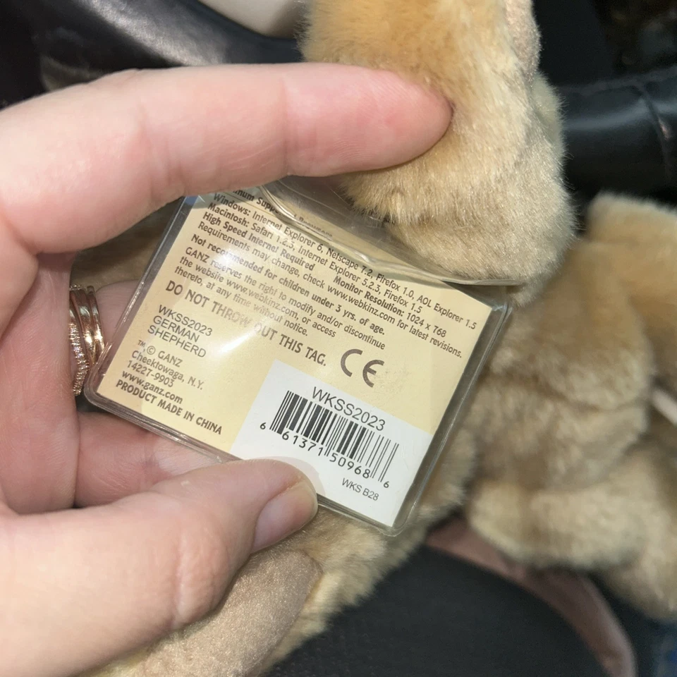 Webkinz Ganz Signature German Shepherd Plus With Unused Code / Tag - Image 3 of 4