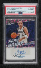 2022 Donruss Optic Fast Break Signatures Jason Kidd PSA 10 GEM MT Auto HOF 0c3