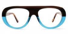 Gafas de acetato hechas a mano para mujeres hombres marca de lujo diseñador punk marco