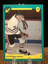1991-92 Classic Draft Picks Philippe Boucher Buffalo Sabres #11