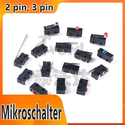 Mikroschalter Micro-Druck-Taster Push Button sub-miniatur Mikro-Schalter mini