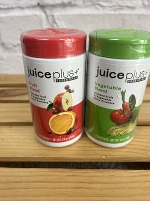 Juice + Sealed Blended Fruit & Veg Juice Powder Capsules 1 BottleEach 8/2026 Exp