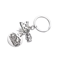 Key Rings for Crafts Camping Accesories Creative Keychains Ornaments