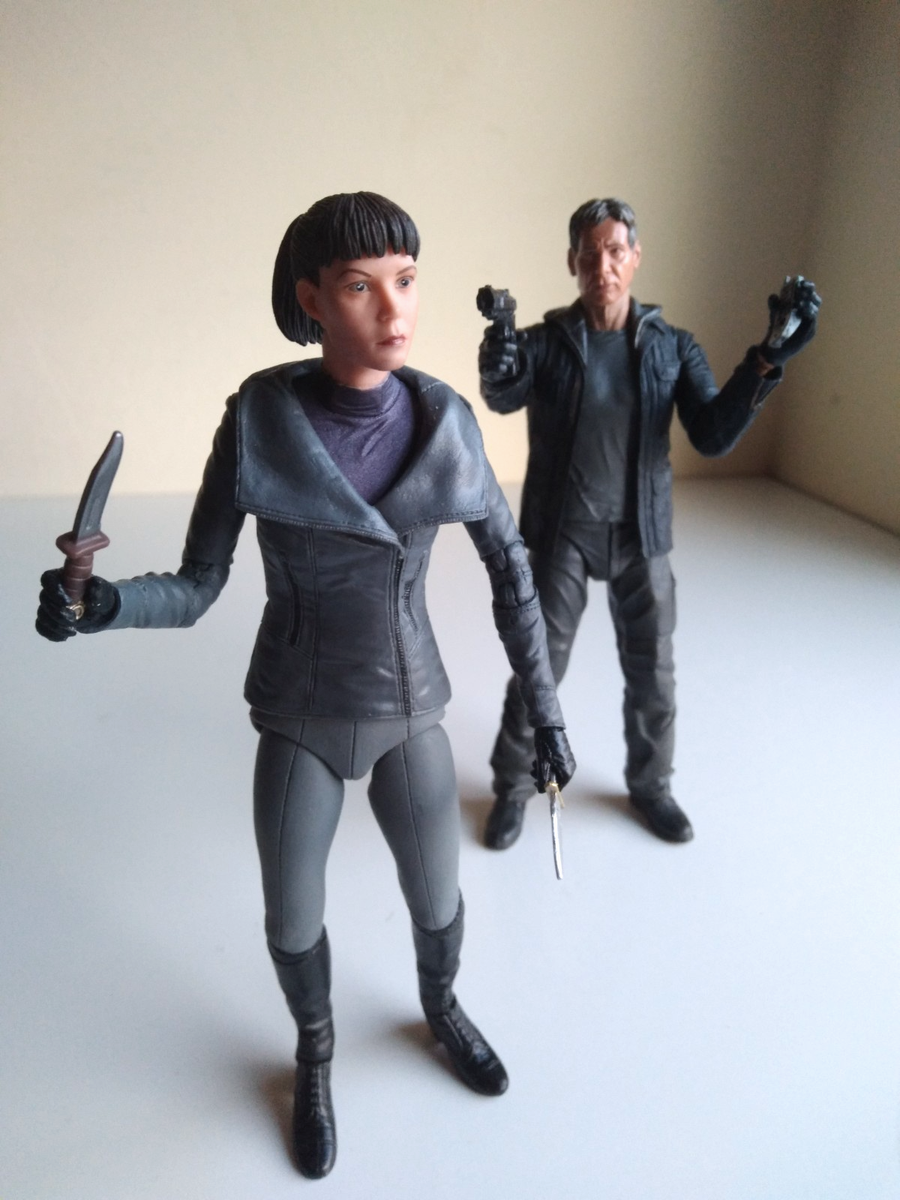 Neca Blade Runner 2049, LUV & CUSTOM* DECKARD action Figure Used