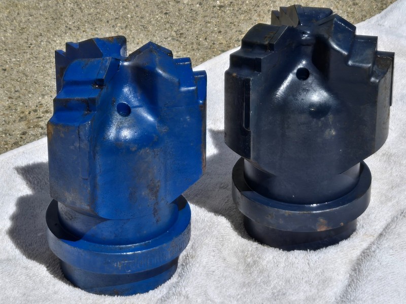 NOS (QTY 2) 4.25" #101103 ddibits.com DRAG BIT 3-STEP 3-WING CARBIDE OIL, WELL A