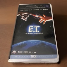 E.T. The Extra-Terrestrial VHS Pre-owned, Very Good Condition Spielberg; Full