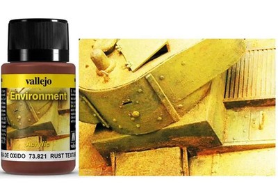 Vallejo Weathering 73821 Rust Texture 40ml für den Modellbau
