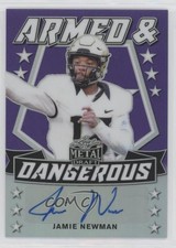 2021 Leaf Metal Draft Purple Rainbow 12/25 Jamie Newman #AD-JN1 Auto 0s23