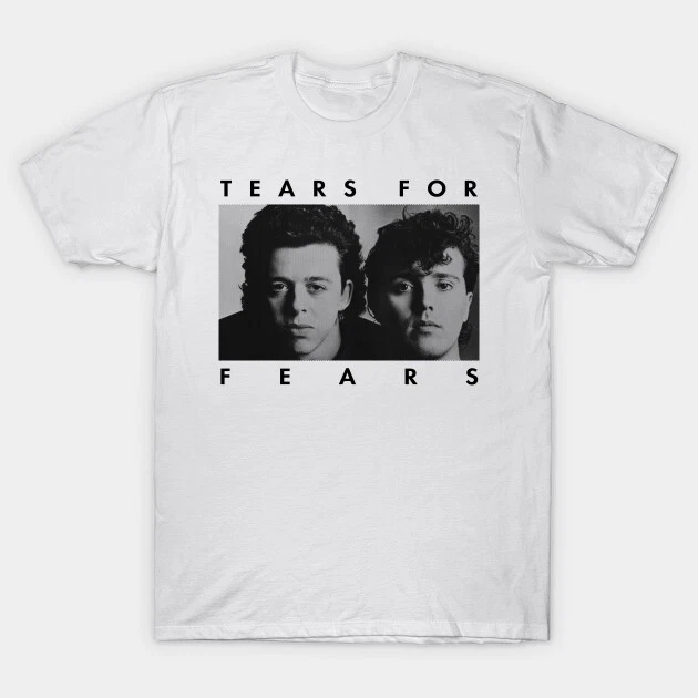 New Rare! Tears For Fears Band Heavy Cotton White S-5XL Shirt SE553
