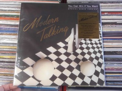 MODERN TALKING 12''MAXI: YOU CAN WIN IF YOU WANT (LTD EDT GOLD VINYL;1500 COPIES)