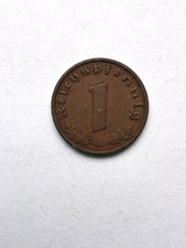 1 Reichspfennig 1938 A Drittes Reich gut erhalten