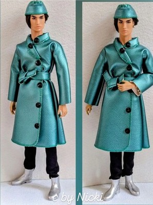 Fashion Set 4 Teilig für Ken Barbie Collector Fashion Royalty Looks Size Dolls