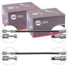 2X A.B.S. BREMSSCHLAUCH BREMSSCHLÄUCHE 320mm HINTEN passend für AUDI A4