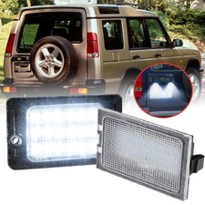 2x White Number Led License Plate Lights For 1994-2004 Land Rover Discovery 12