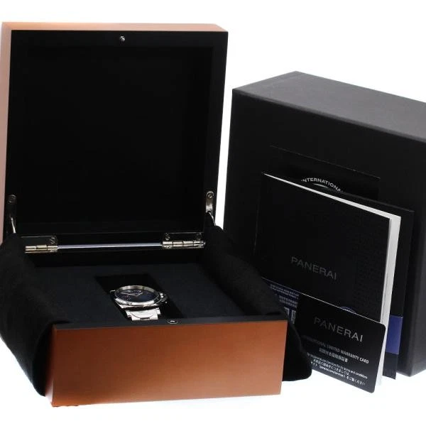 Panerai — Officine Panerai Luminor Due PAM01123 38mm SS Navy Dial Automatic Watch #C2256