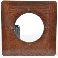 Deardorff 6x6" Lens Board 80mm hole For 8x10 w/brass screws