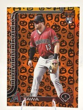 2025 Topps Update Tim Tawa #US287 Jack-O'-Lantern Foil RC Diamondbacks