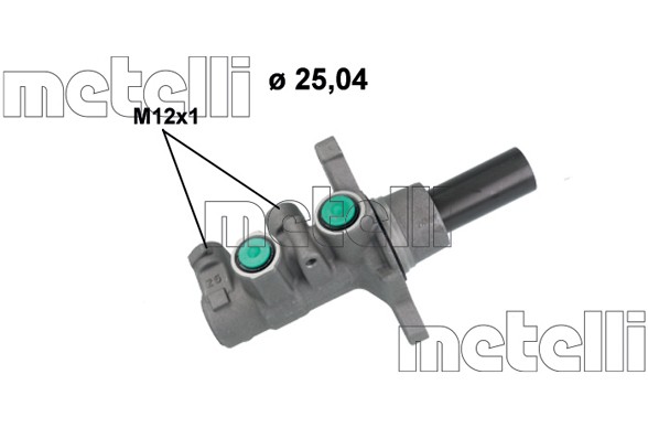 Metelli Hauptbremszylinder Hauptzylinder FüR Peugeot Expert Kasten V_ 1.5-image